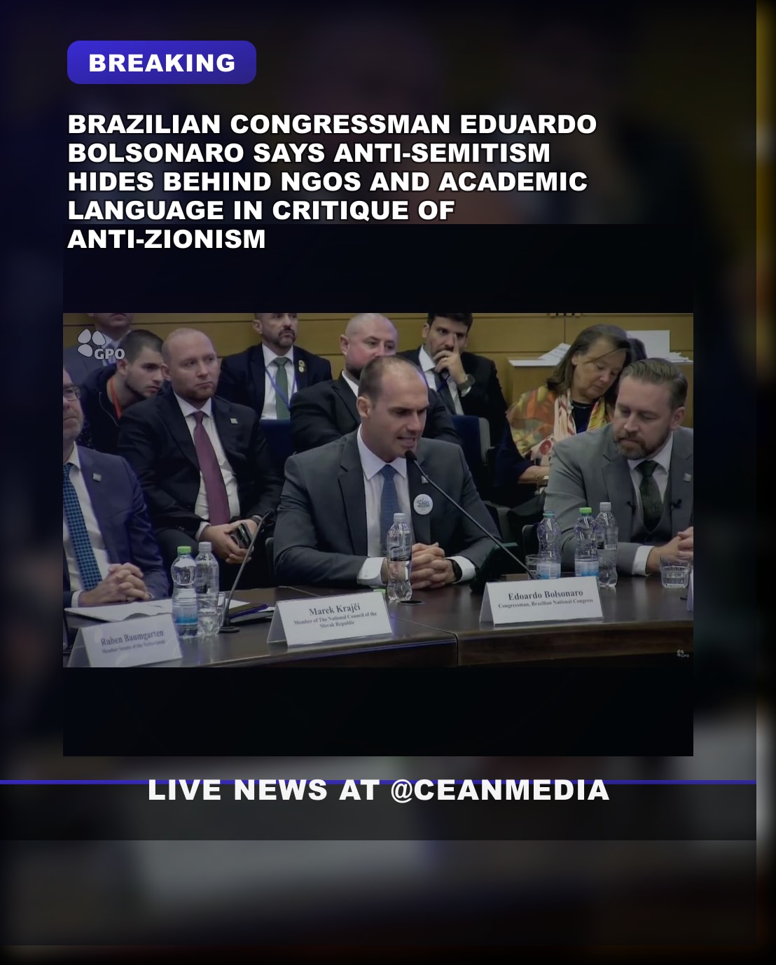 Illustrative photo for: Brazilian Congressman Warns Anti-Semitism Now Hidden Behind