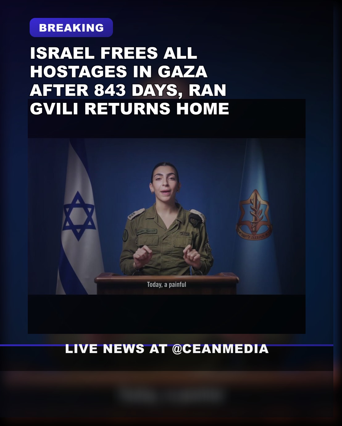 Illustrative photo for: Israeli hostages in Gaza: Sergeant First Class Ran Gvili
