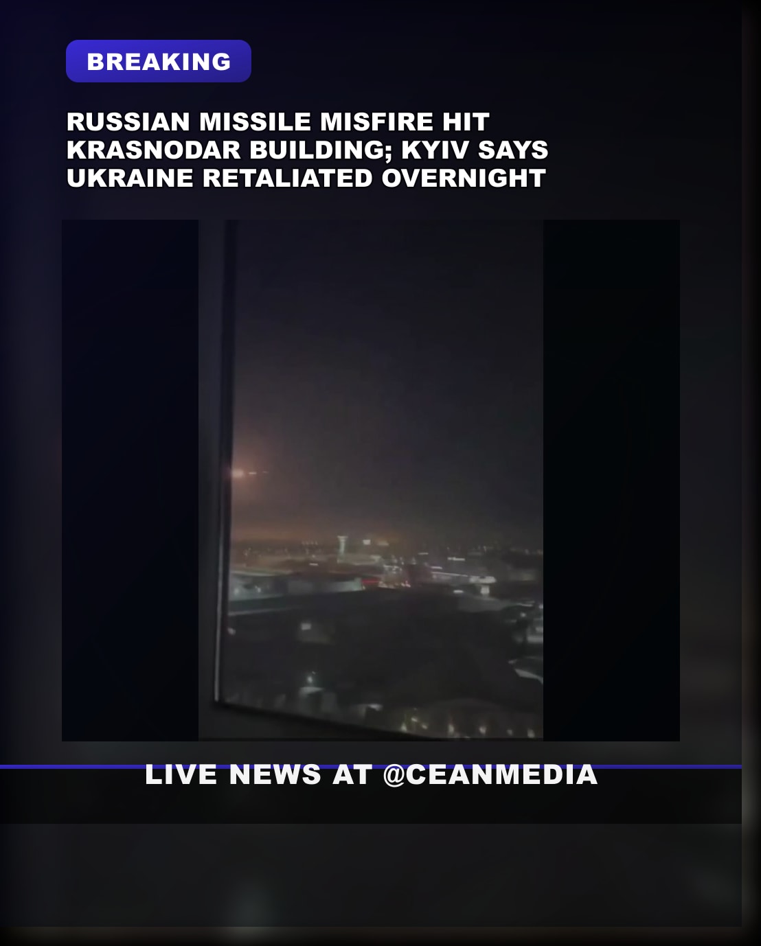 Illustrative photo for: Krasnodar missile strike: Russian claims Ukrainian missile