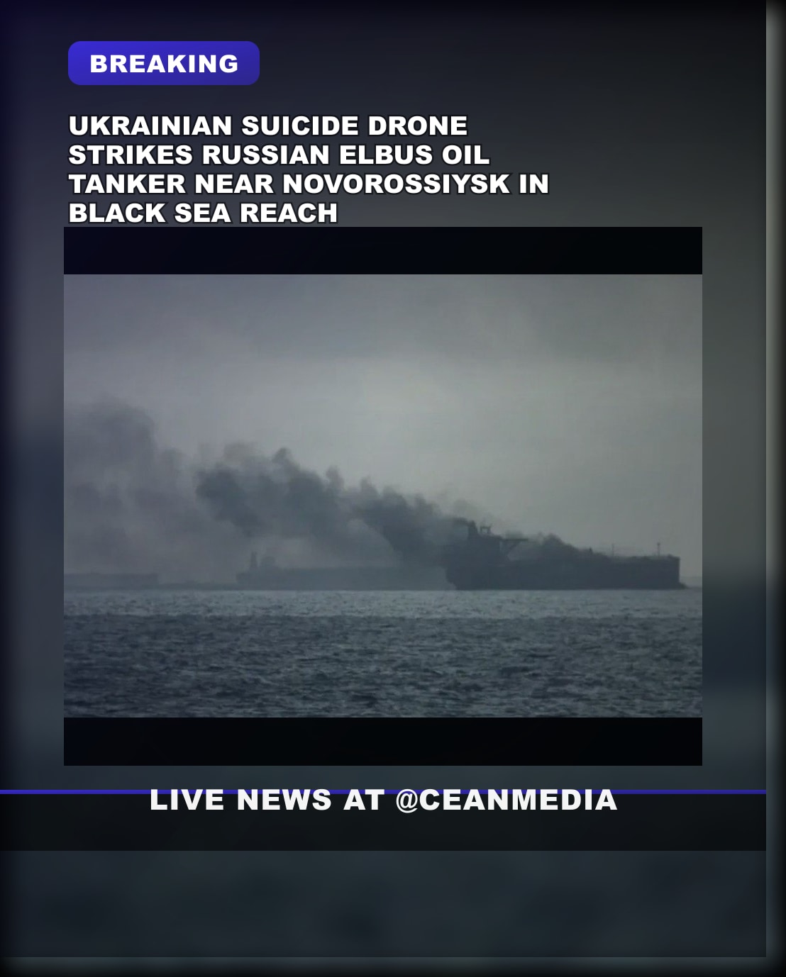Illustrative photo for: Ukrainian Drone Strikes Tanker Near Turkish Coast