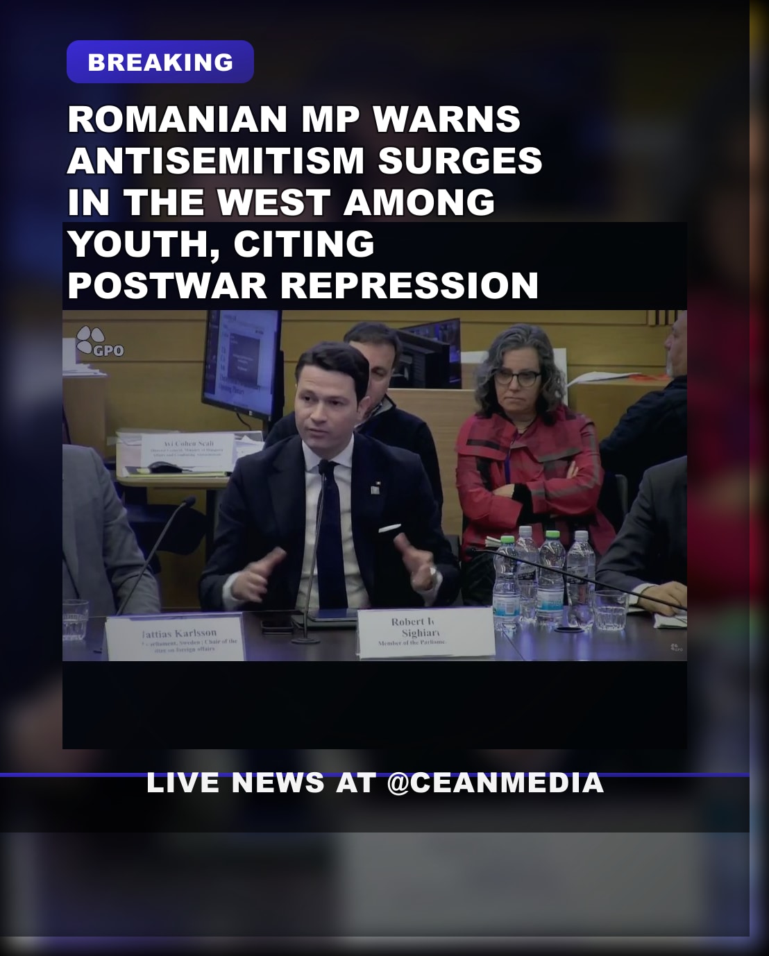 Illustrative photo for: Romanian MP Flags Rising Antisemitism Among Young People