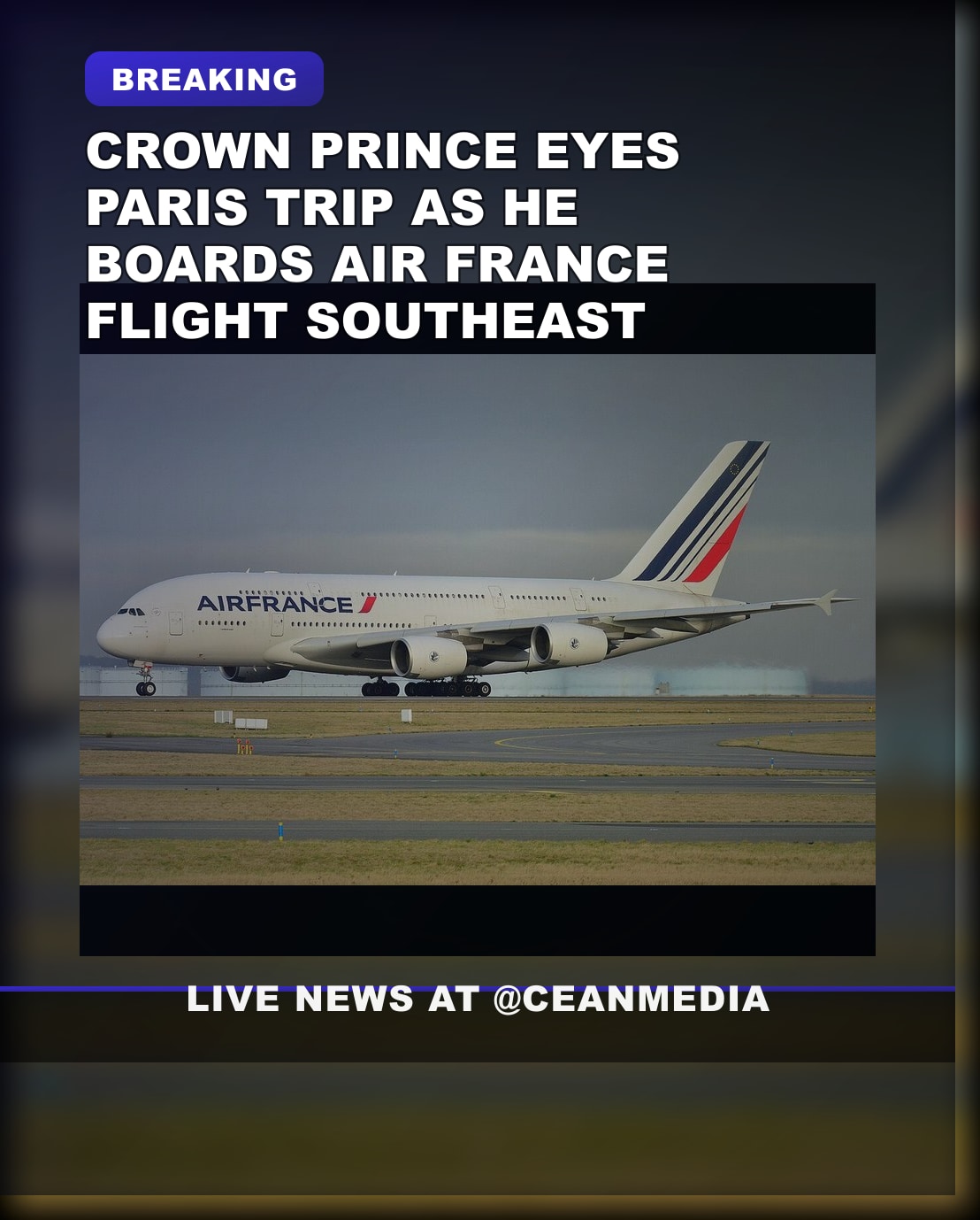 Illustrative photo for: Crown Prince Paris Flight: Pahlavi Reza Likely Traveling to
