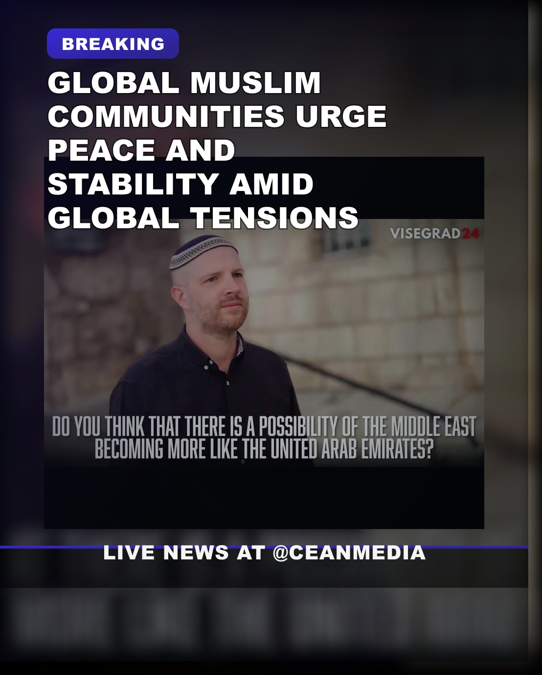 Illustrative photo for: Billions of Muslims Seek Peace and a Better Life Amid