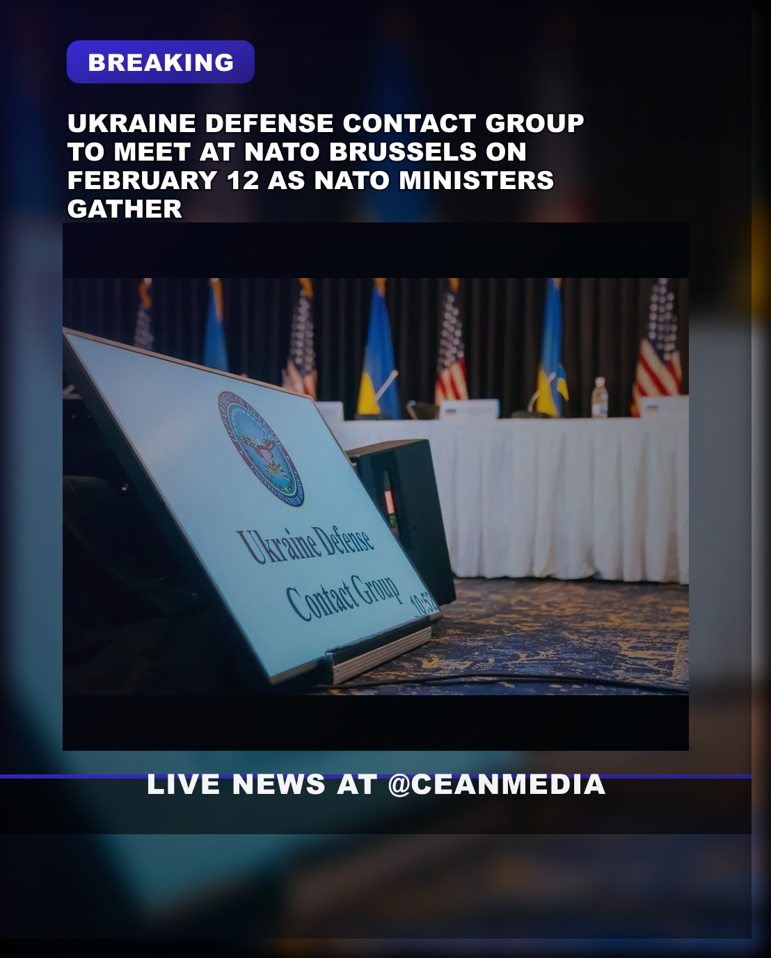 Illustrative photo for: Ukraine Defense Contact Group to Meet with NATO Defense