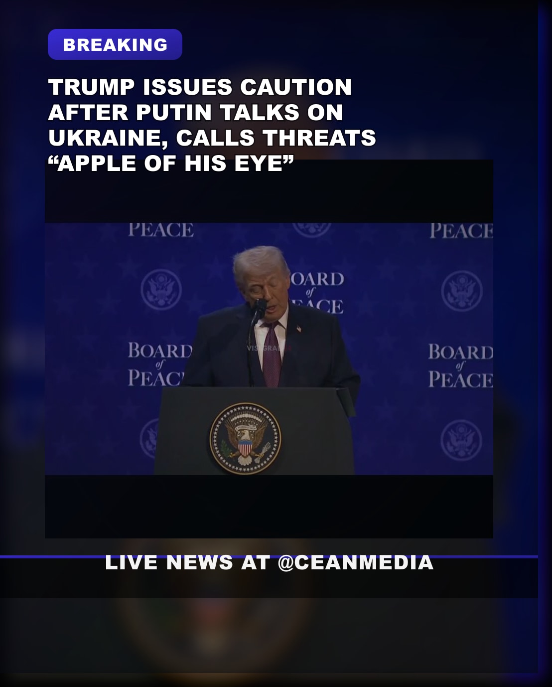 Illustrative photo for: Trump Says He Talked to Putin About Ukraine, Insists Putin