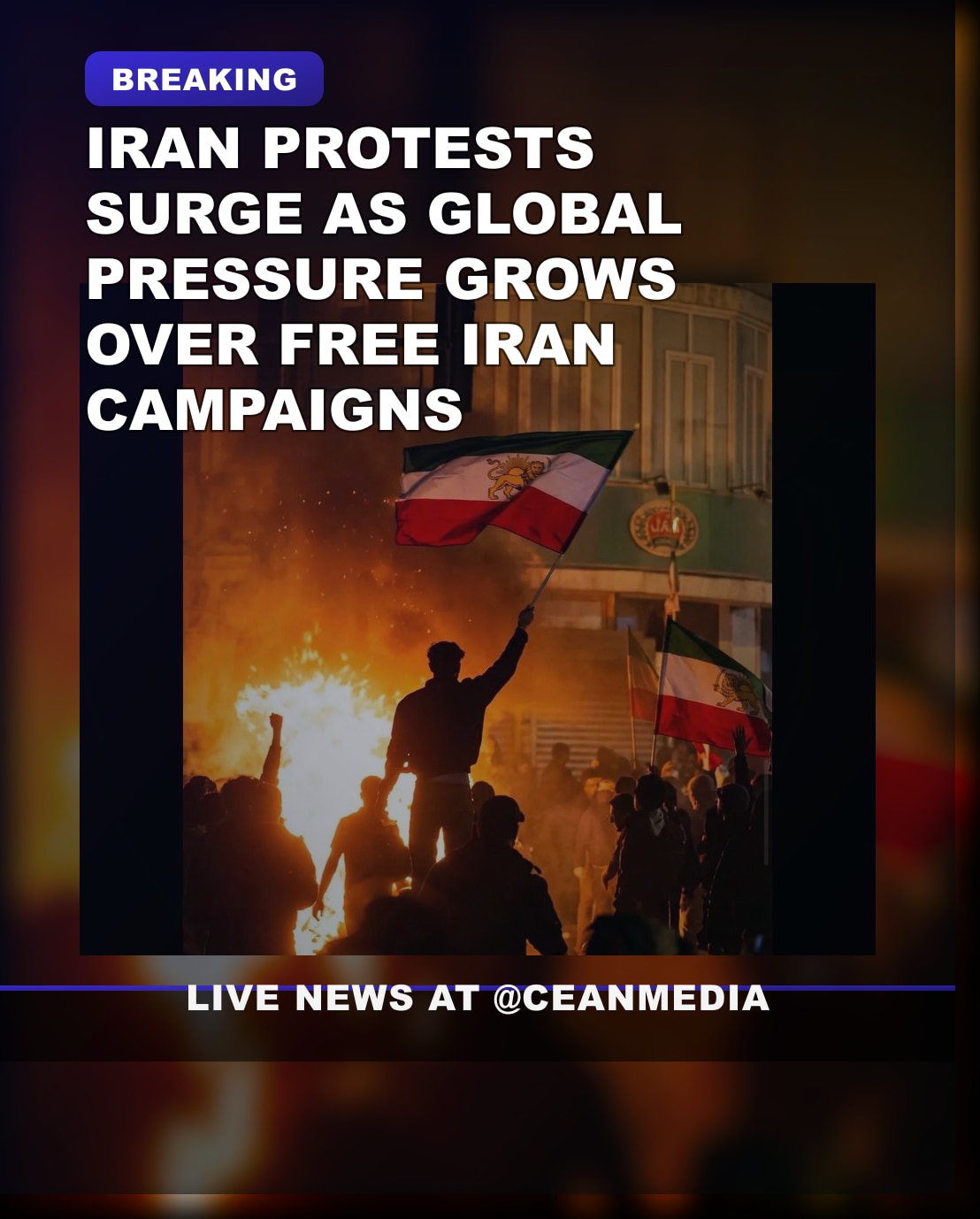 Illustrative photo for: Free Iran Movement Launches Campaign for Political Change