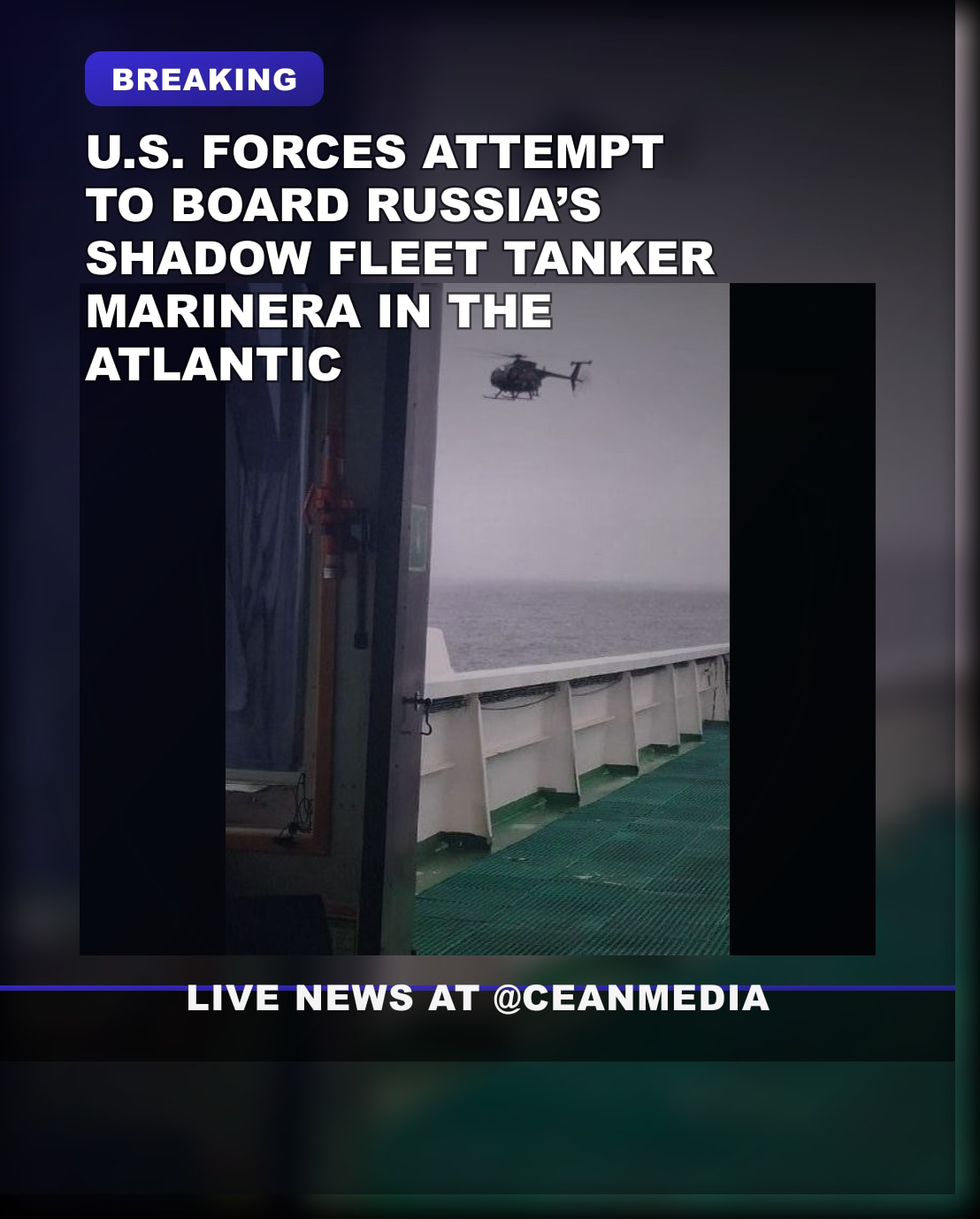 Illustrative photo for: U.S. Military Shadow Fleet Intercepts Russia’s Shadow Fleet