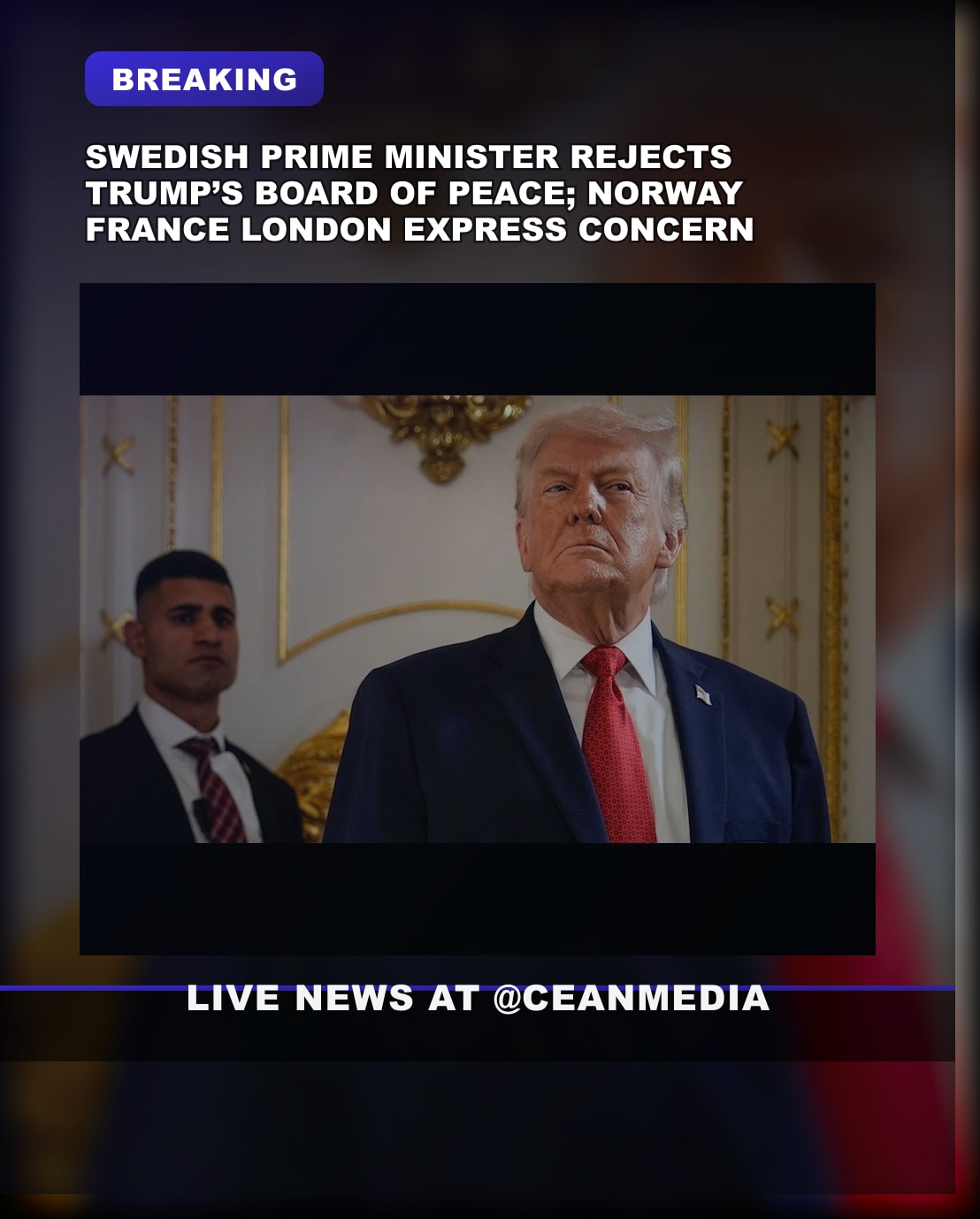 Illustrative photo for: Swedish government not join board: PM Ulf Kristersson