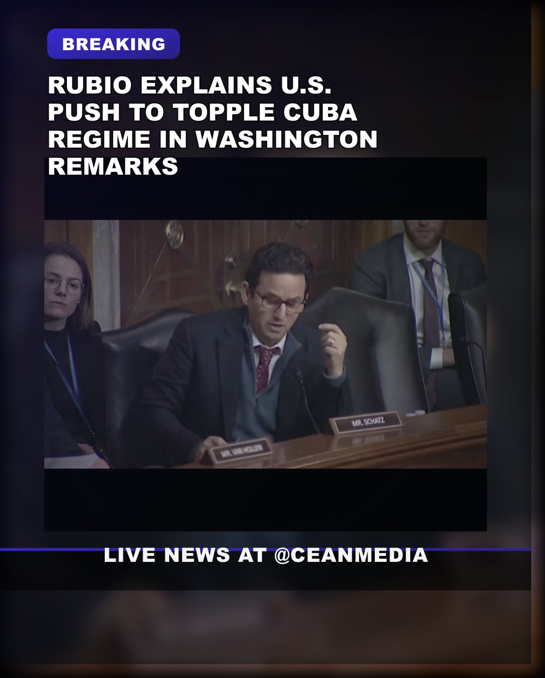 Illustrative photo for: Rubio Outlines U.S. Cuba Regime Goals to End Communist Rule