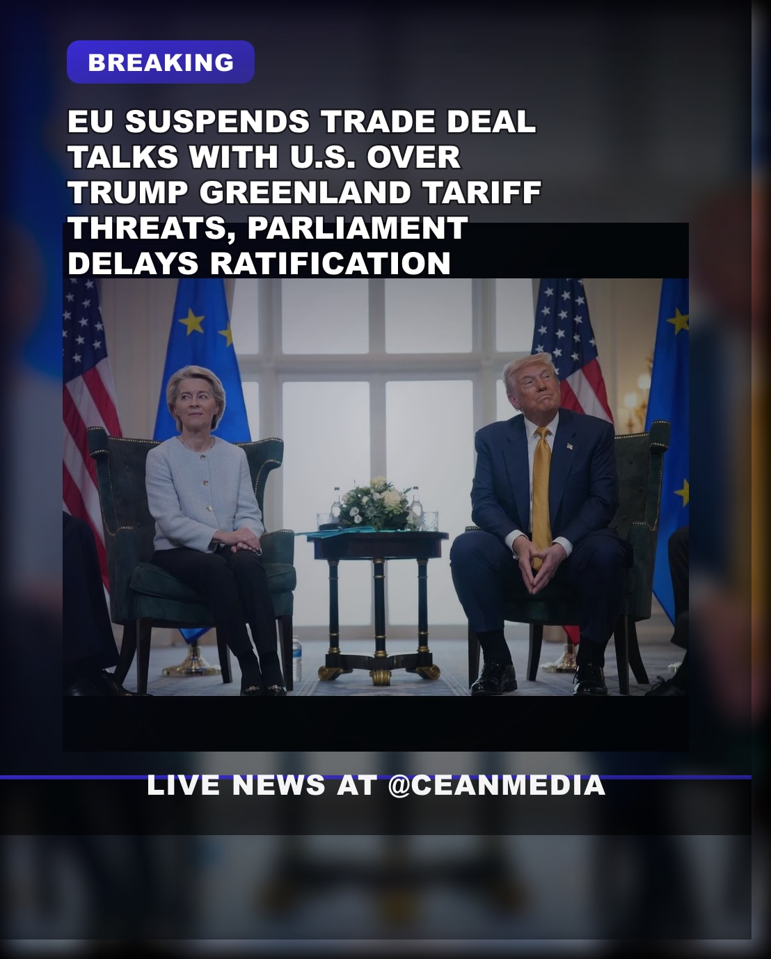Illustrative photo for: EU US trade deal Under Threat as Trade Tensions Rise