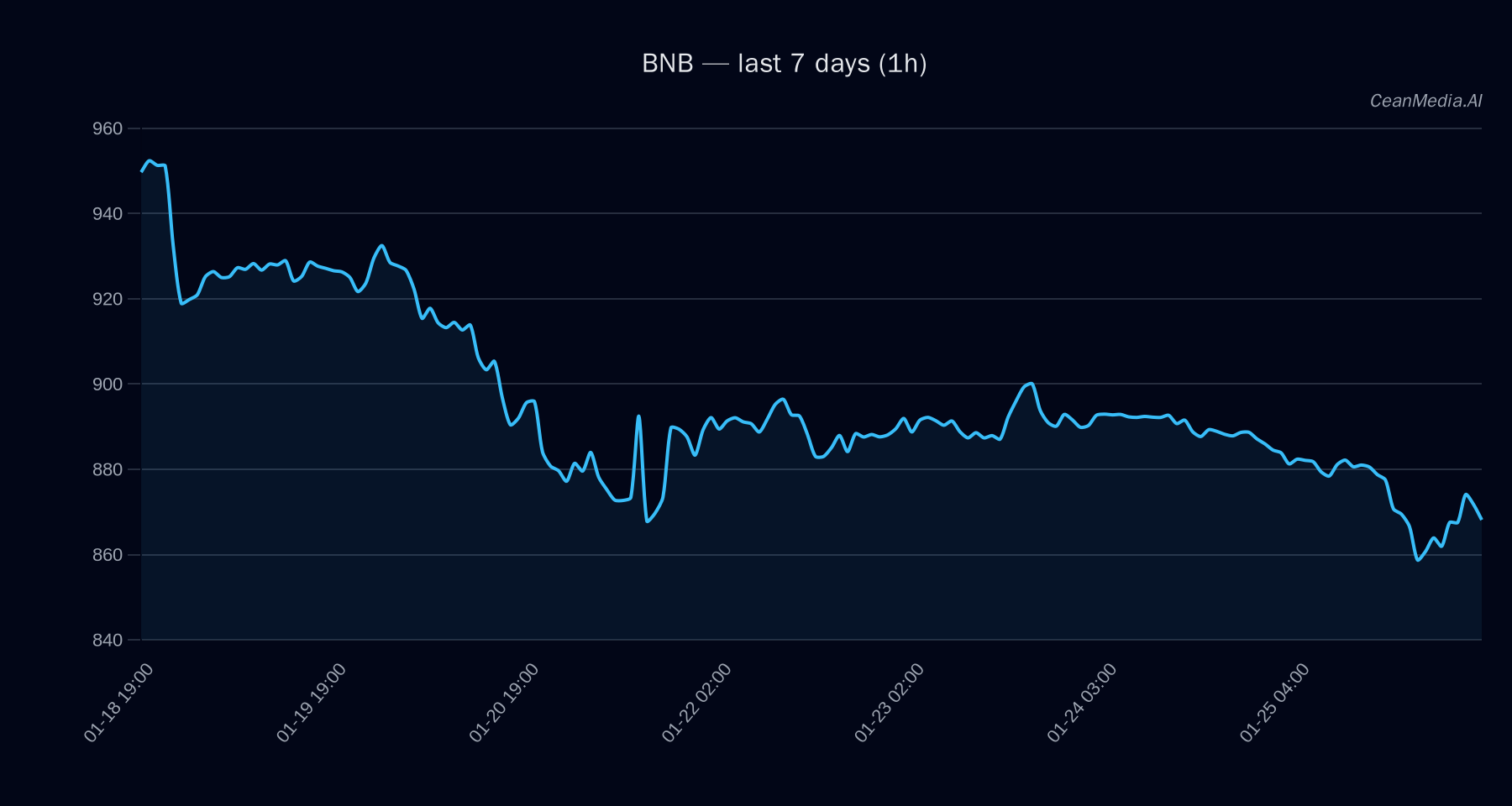 BNB technical analysis chart
