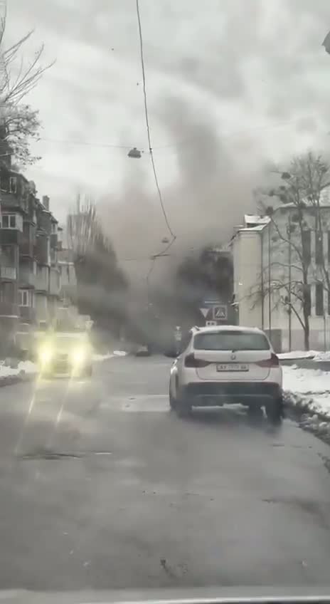 Illustrative photo for: Russian missile attack Kharkiv damages residential