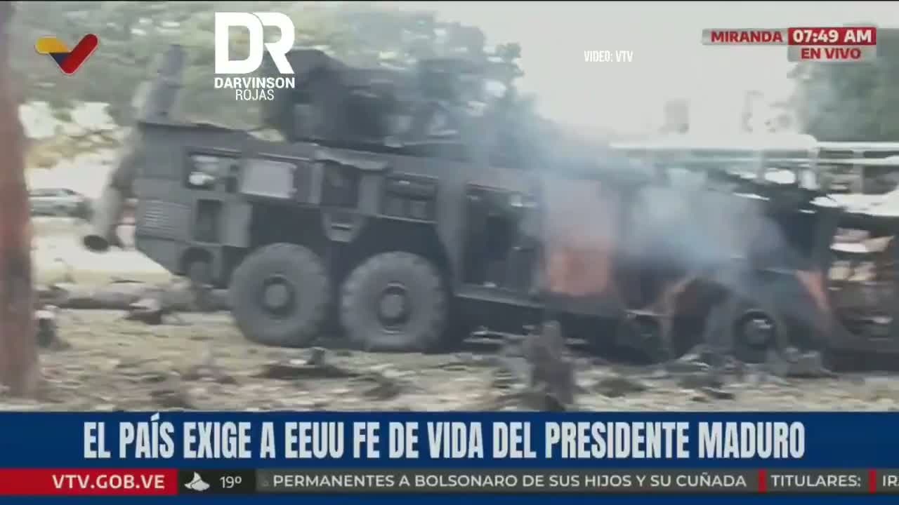 Illustrative photo for: Venezuelan La Carlota damage Revealed After U.S. Bombing in