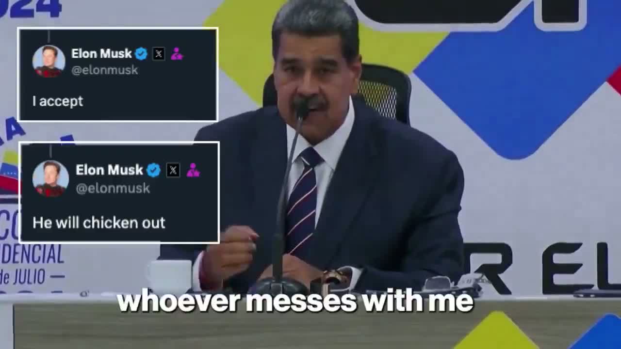 Illustrative photo for: Maduro challenged Elon Musk to a Fight: Recall the Bold