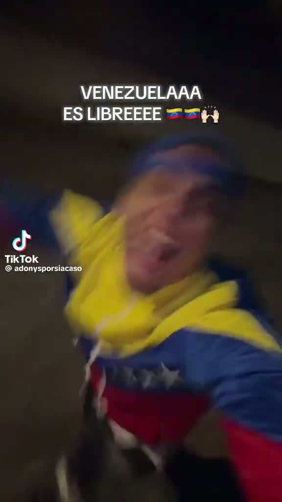 Illustrative photo for: Venezuelan Joy Maduro Capture Sparks Celebrations in