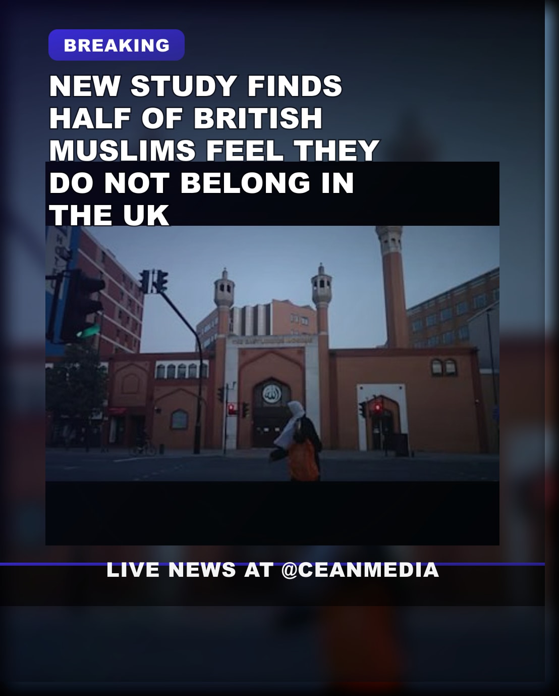 Illustrative photo for: UK Muslims sense of belonging: survey finds half feel