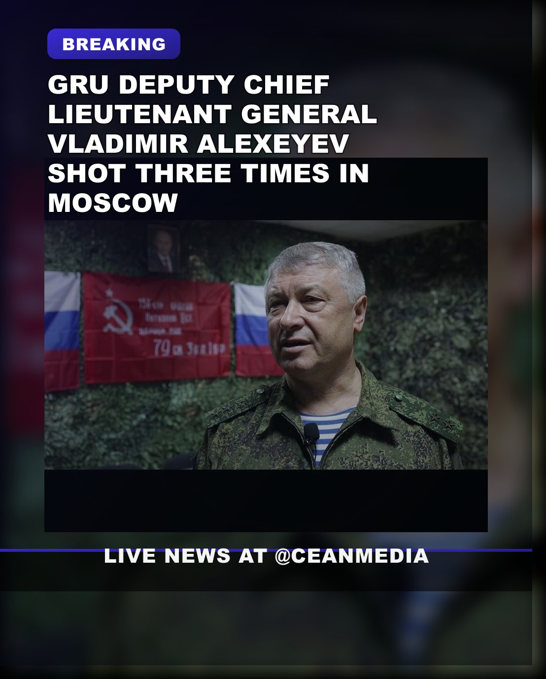 Illustrative photo for: Russian GRU official assassination suspect: Who is Lt. Gen.