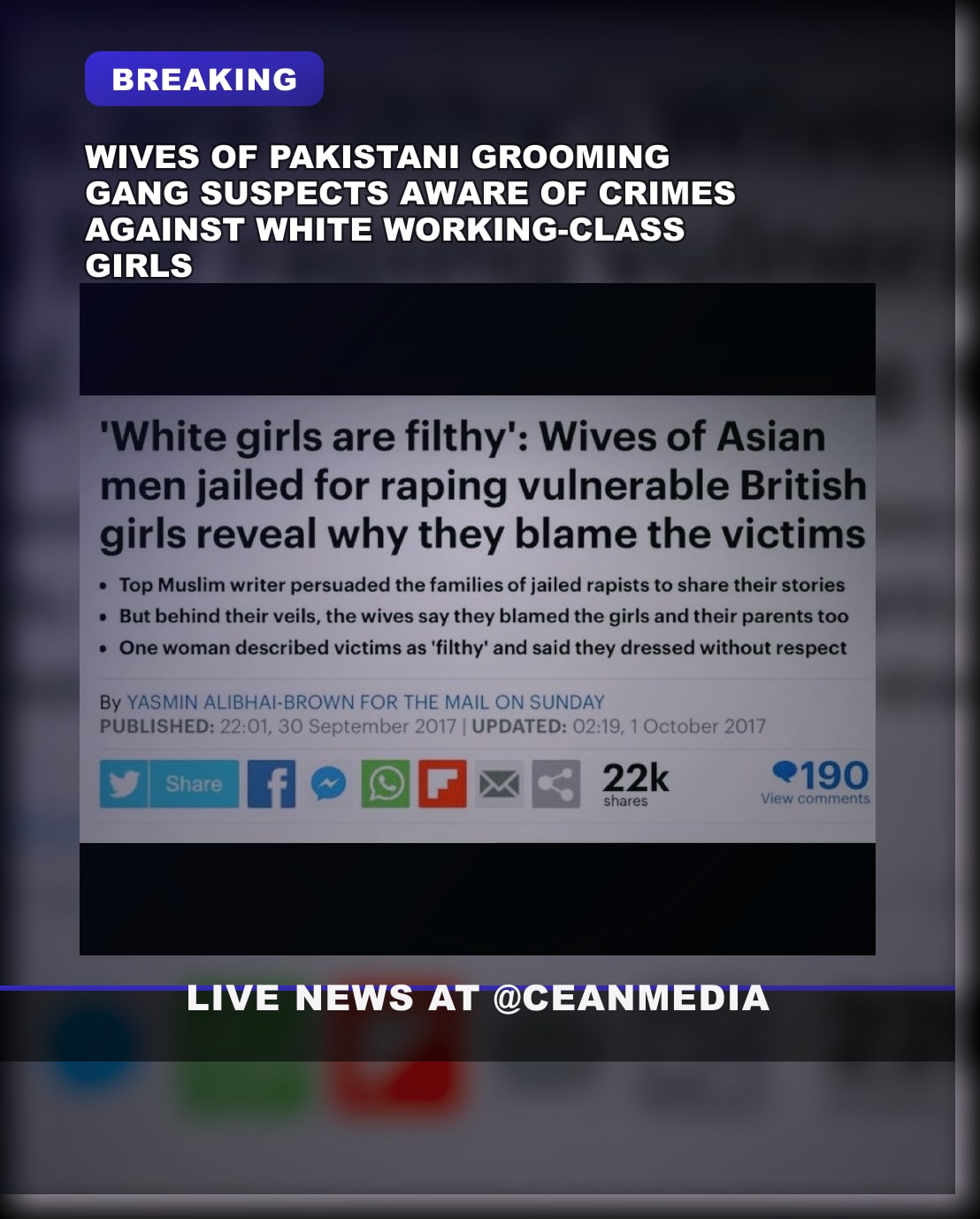 Illustrative photo for: Grooming gang wives awareness grows of husbands’ crimes
