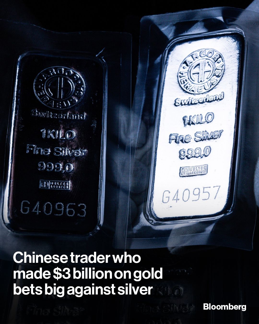 Illustrative photo for: Chinese billionaire silver investment shifts from gold to