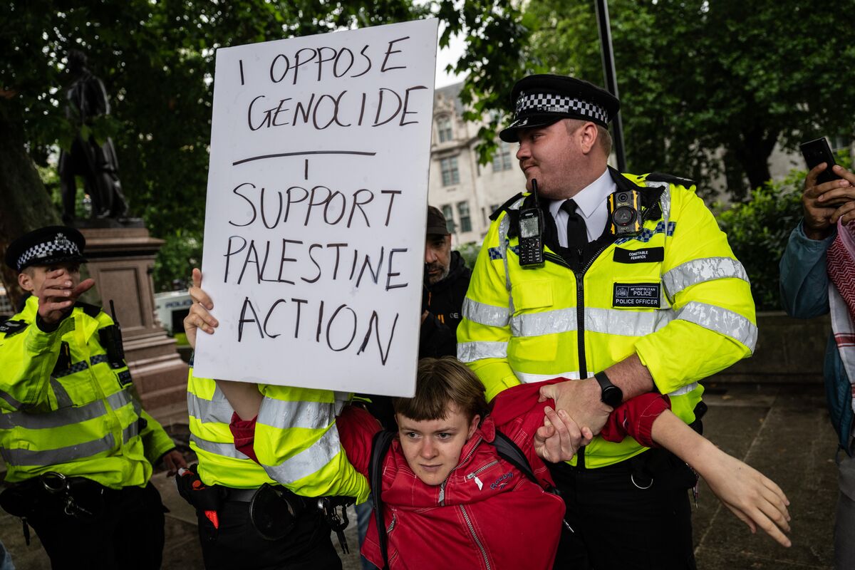 Illustrative photo for: UK government should concede wrongdoing: ban on Palestine