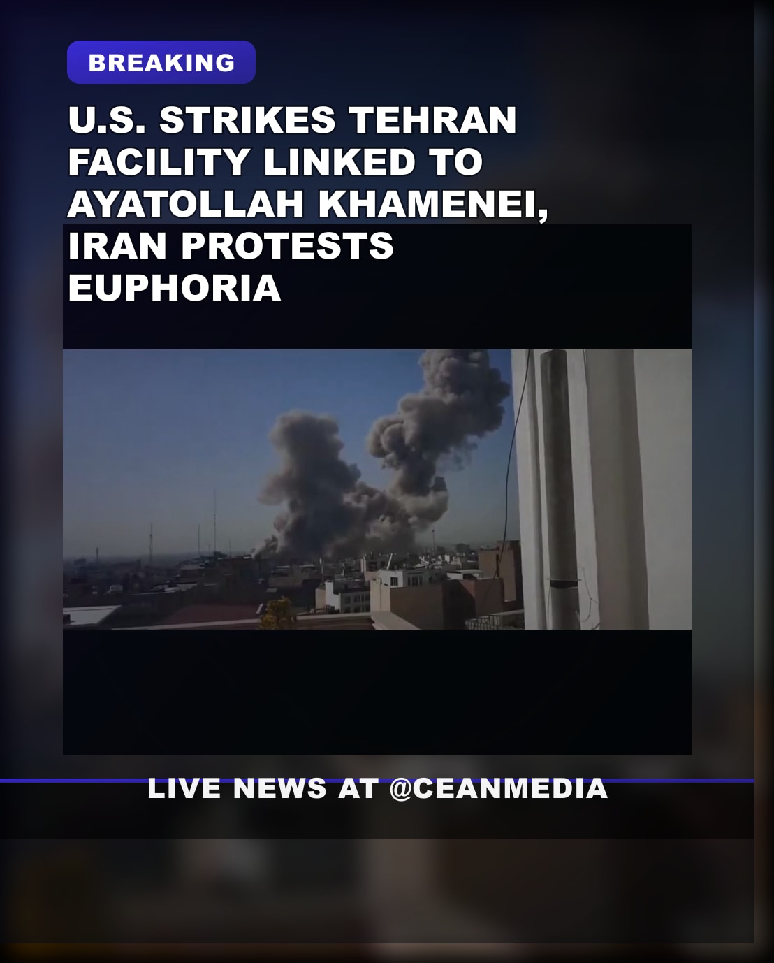 Illustrative photo for: Iranian women celebrate removing Khamenei as US strikes