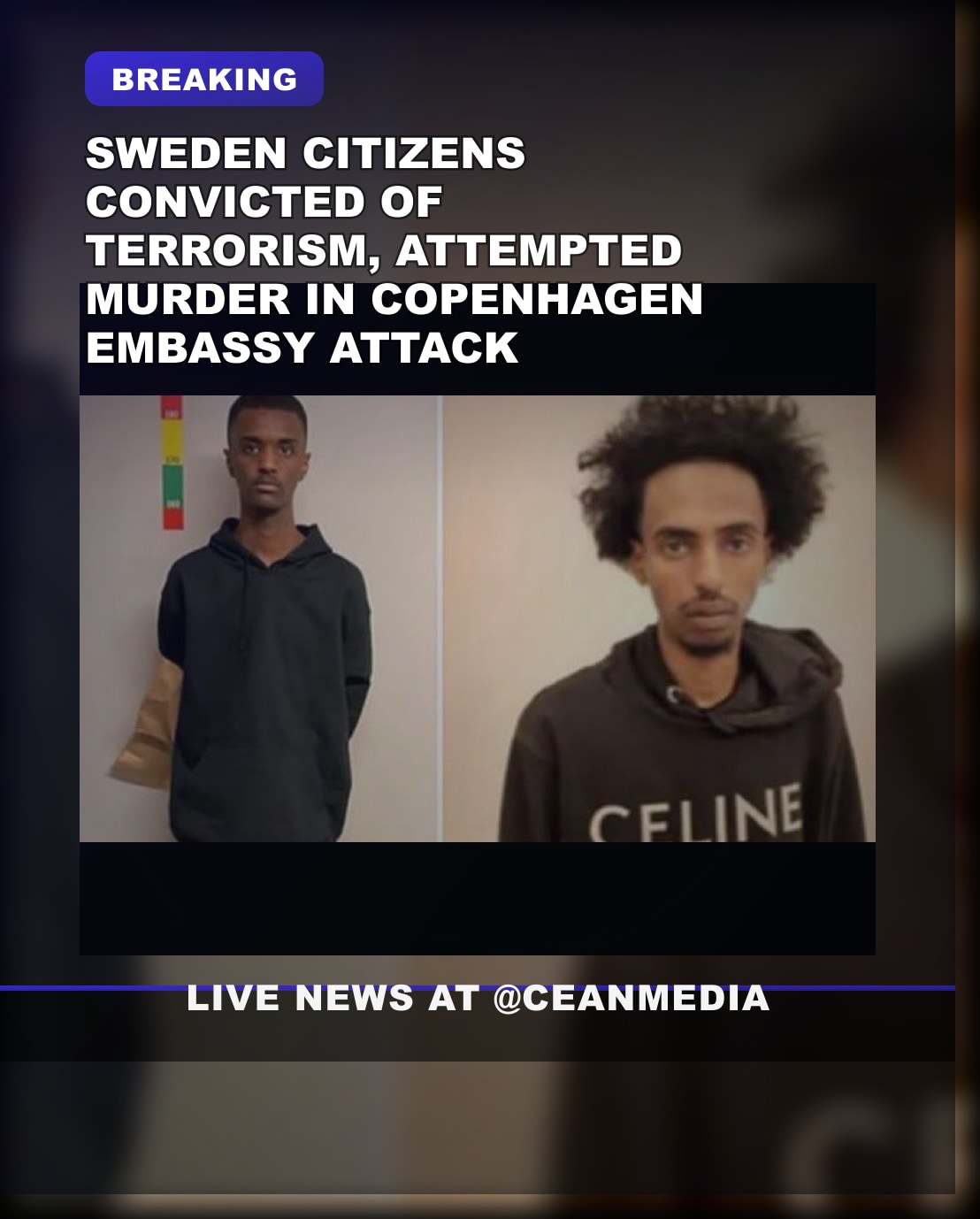 Illustrative photo for: Danish Court Convicts Two Swedes of Terrorism for 2024