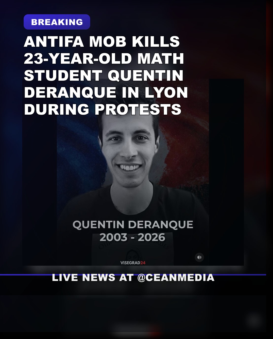 Illustrative photo for: Lyon protest: anti fascist violence death at university