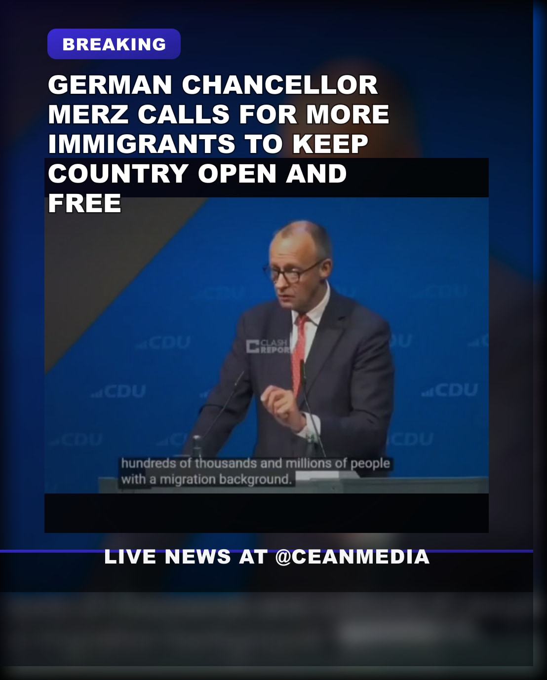 Illustrative photo for: Germany keeps open with immigration open country policy