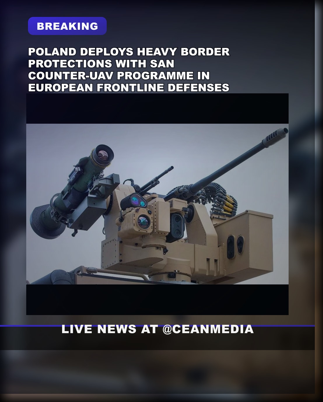 Illustrative photo for: Poland border defense program: Norway firm's SAN