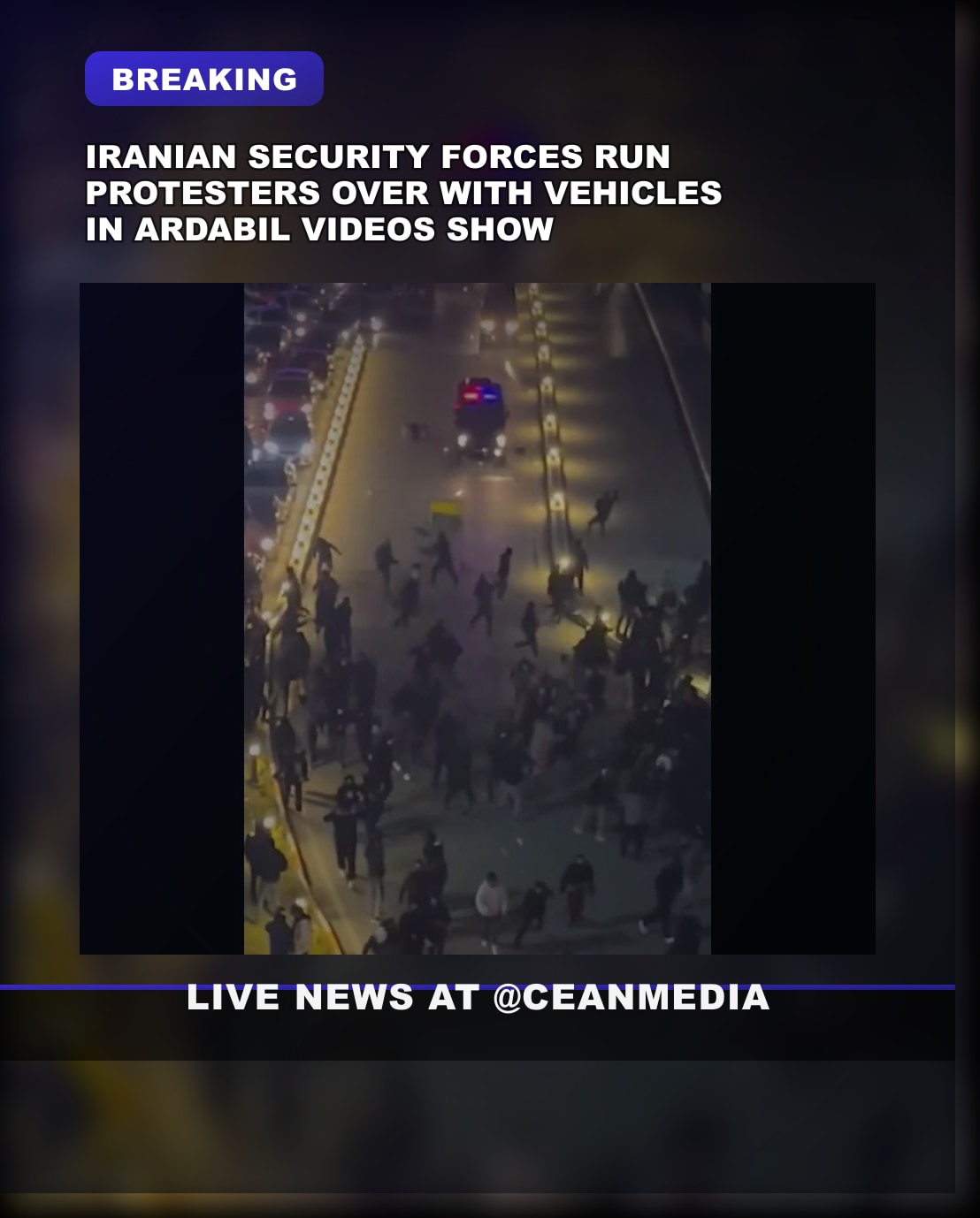 Illustrative photo for: Iran security forces violence Caught on Video in Ardabil