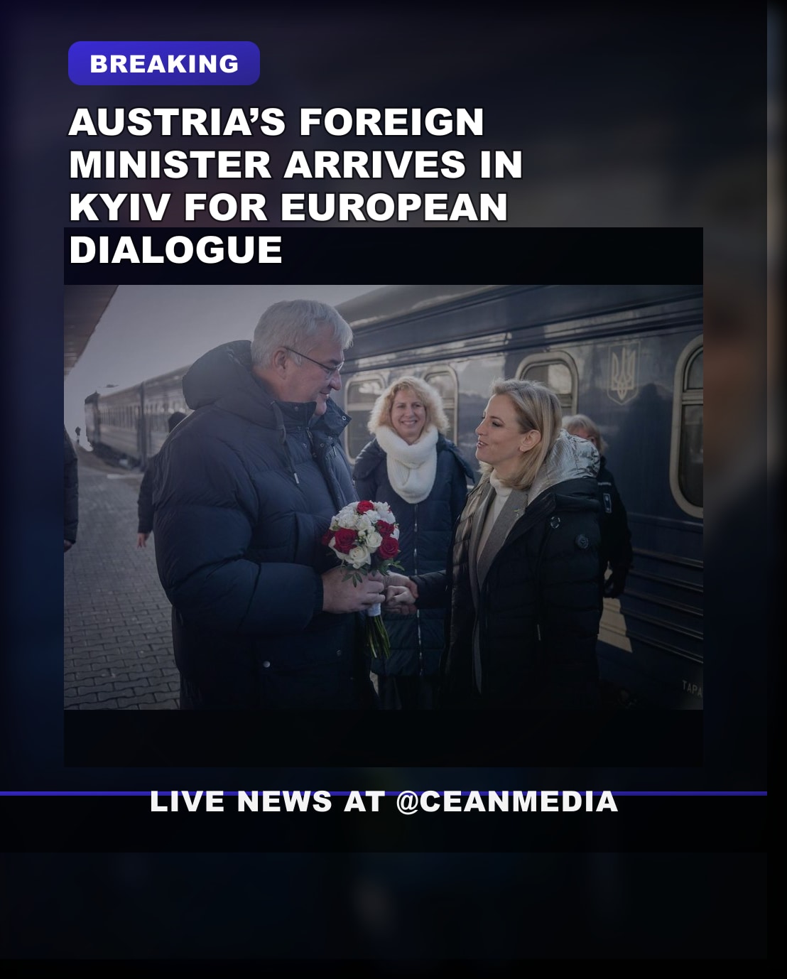Illustrative photo for: Austrian minister Kyiv visit kicks off European outreach