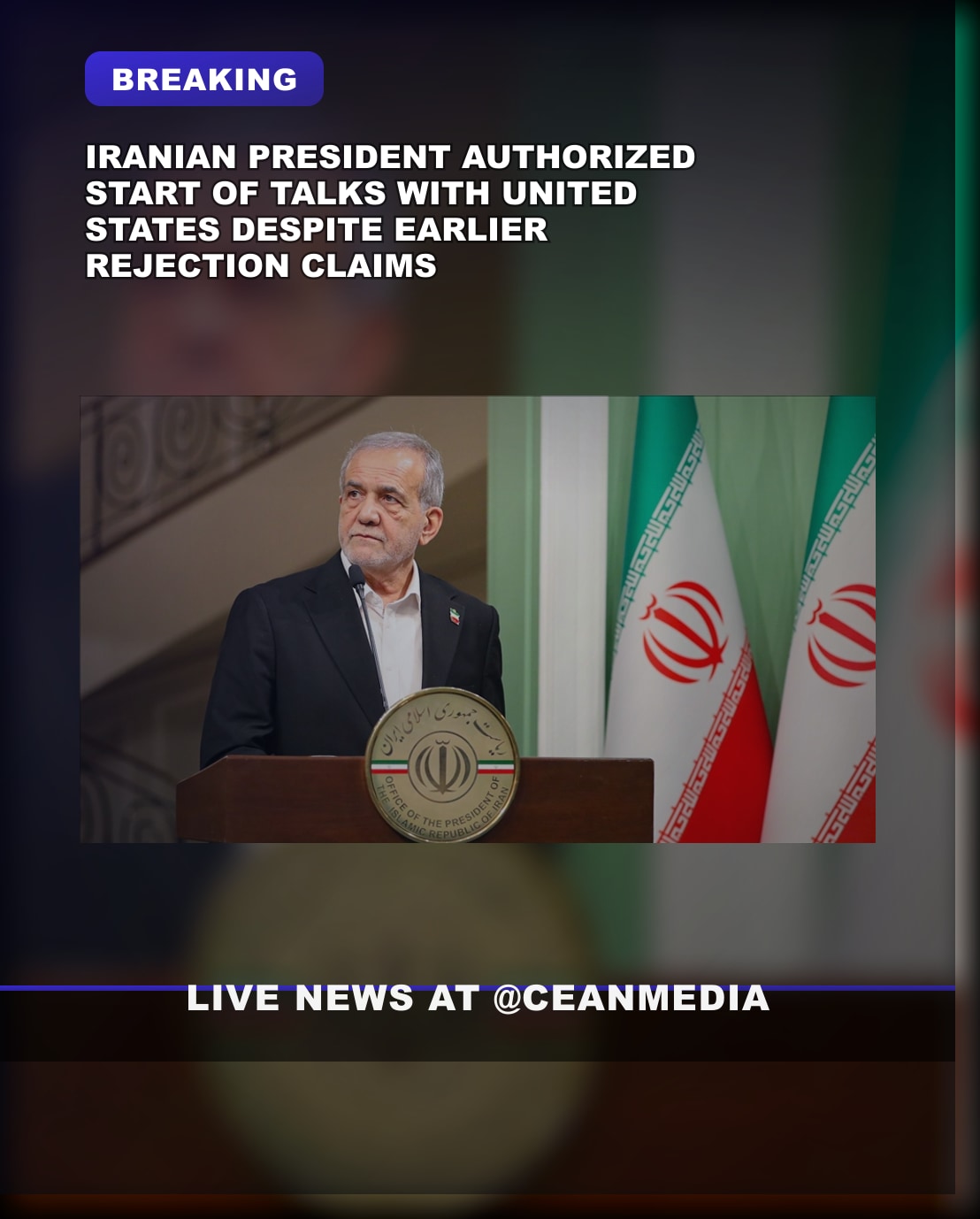 Illustrative photo for: Iran US talks authorization Confirmed Despite Foreign