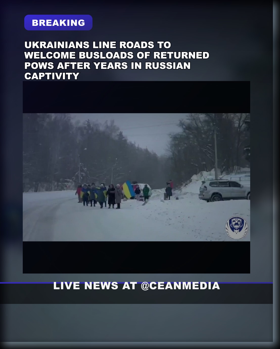 Illustrative photo for: Ukrainians Greet Prisoner‑of‑War Return Crowd Reaction as