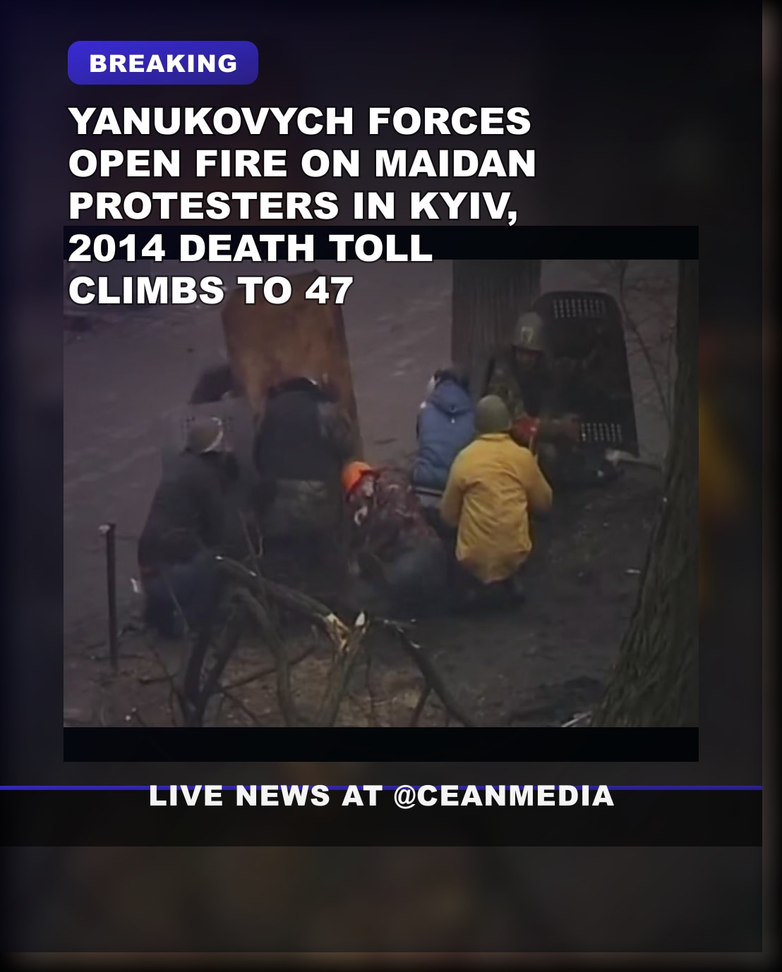 Illustrative photo for: Maidan violence 2014 Kyiv: Protests Turn Deadly as Security