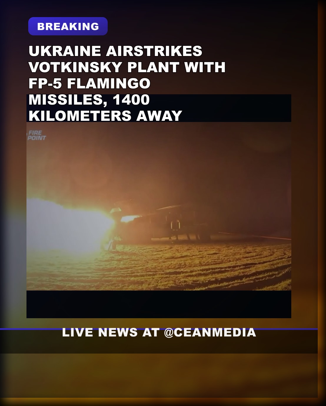 Illustrative photo for: Ukraine longest cruise missile strike targets Russia’s