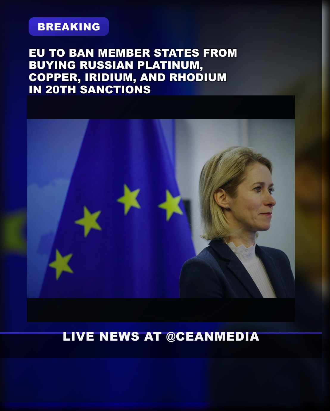 Illustrative photo for: EU sanctions on Russian metals: Ban on platinum, copper,