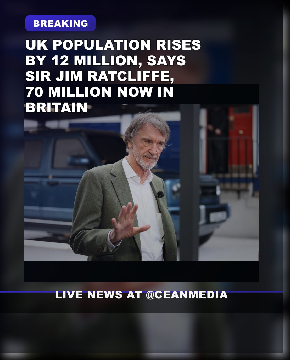 Illustrative photo for: UK immigration population growth drives UK population to