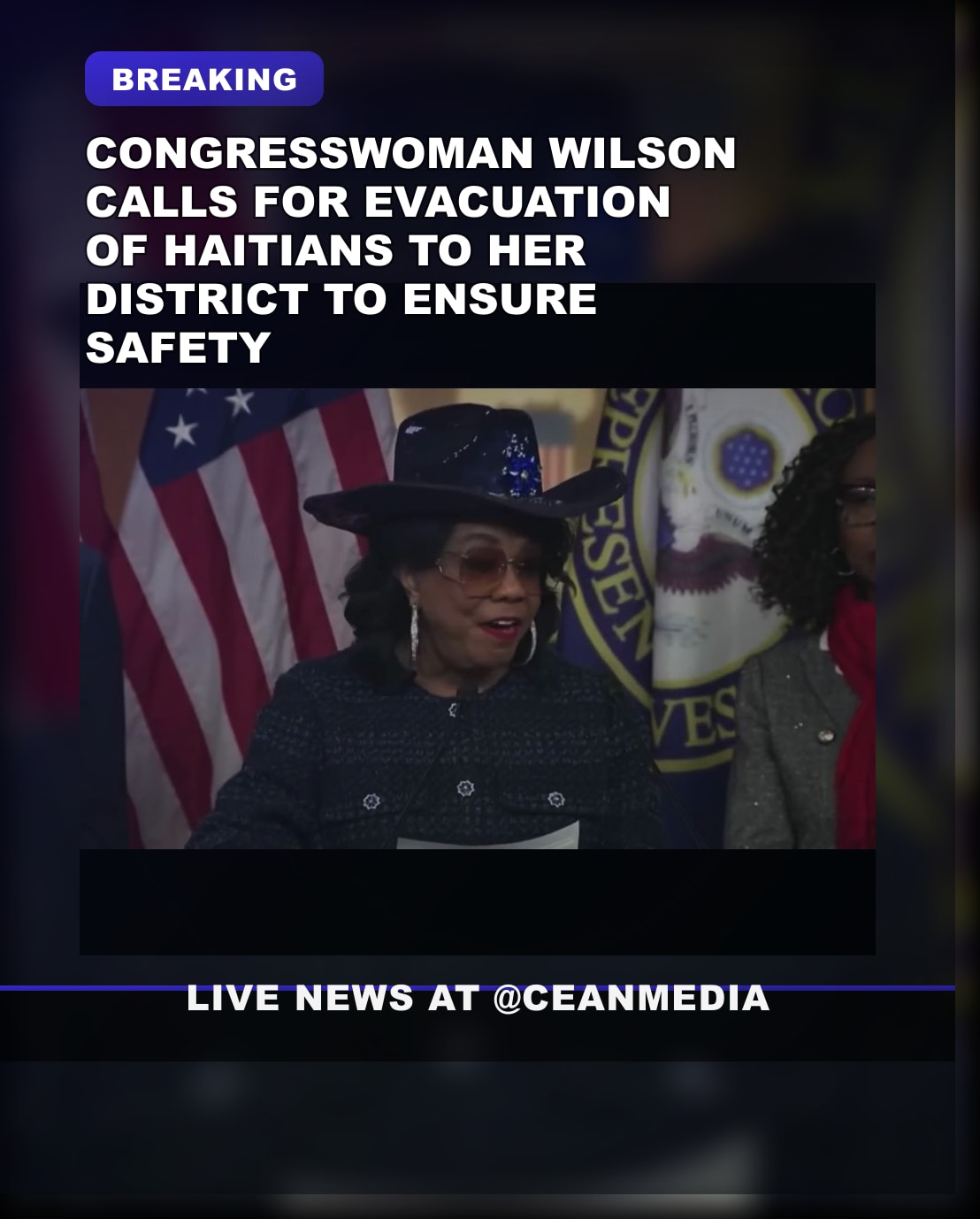 Illustrative photo for: Congresswoman Wilson Calls for Haitians Evacuation