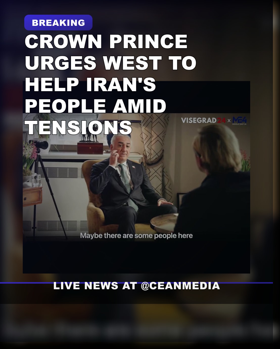 Illustrative photo for: Western support for Iran human rights: What the Crown