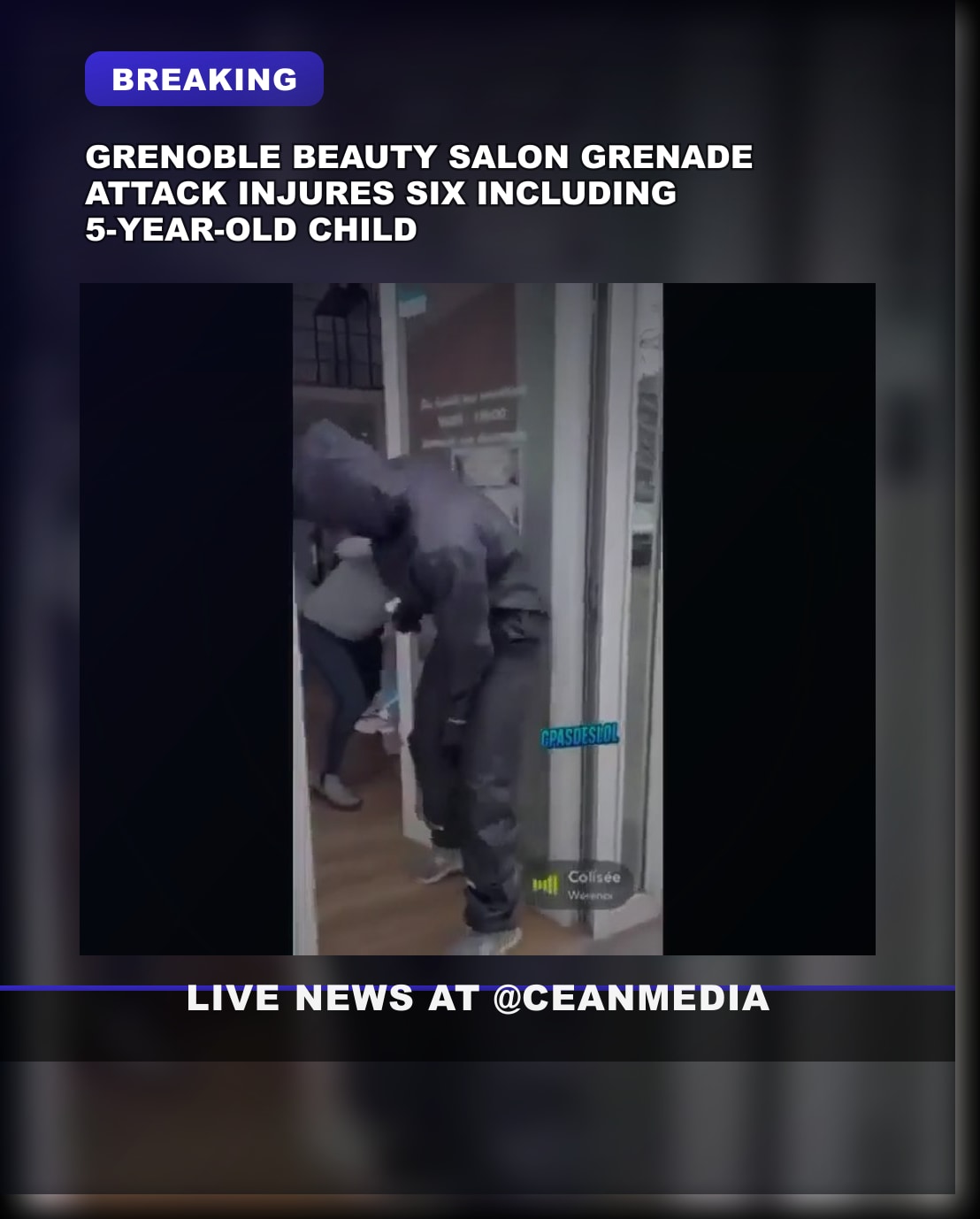Illustrative photo for: Grenoble Grenade Attack Beauty Salon: Six Injured Including