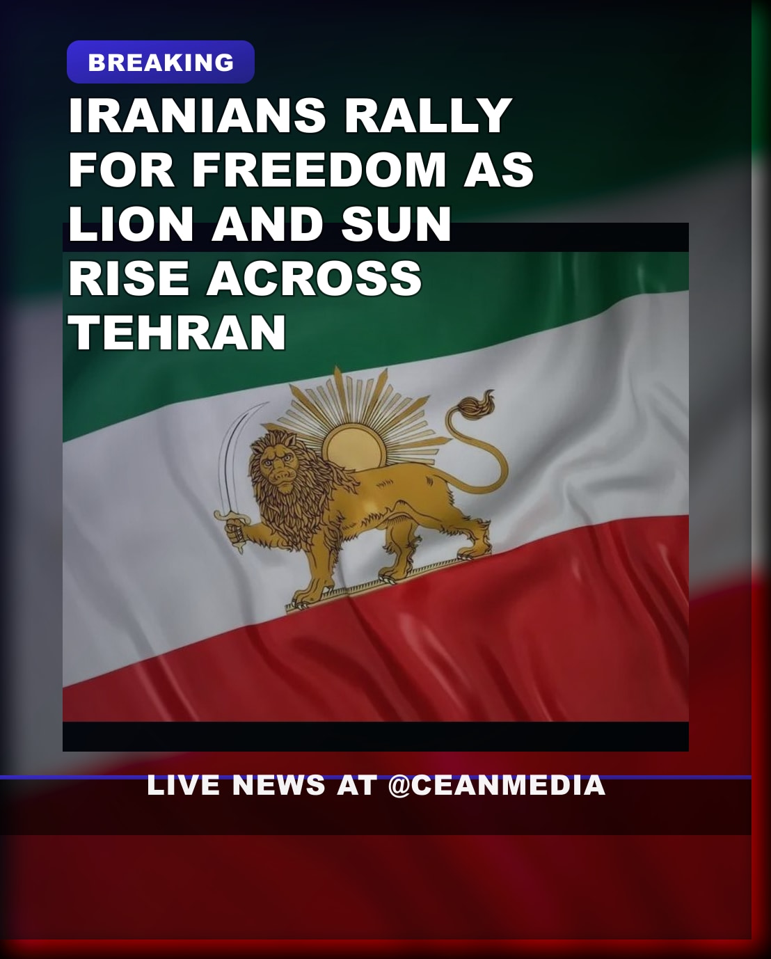 Illustrative photo for: Iranians Urged to Seize the Moment: Iranian freedom