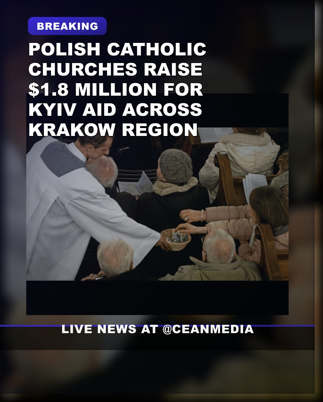 Illustrative photo for: Polish Catholic fundraising Ukraine churches: $1.8M raised