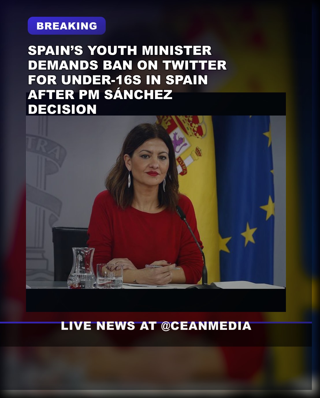 Illustrative photo for: Spain’s Youth Minister Supports Youth rights social media