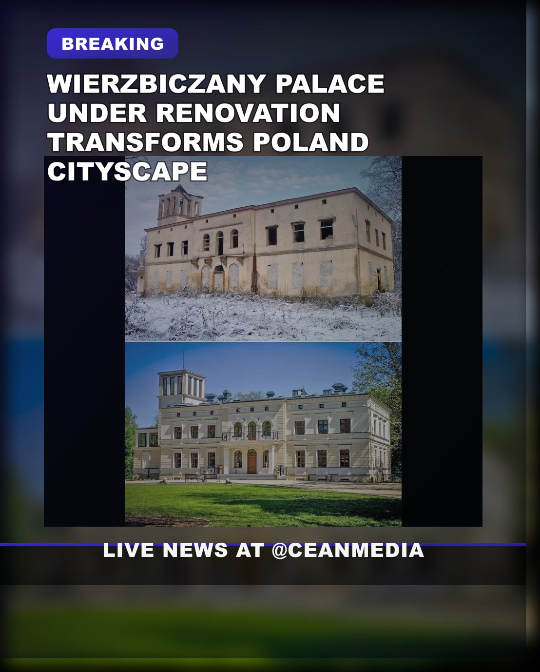 Illustrative photo for: Palace Renovation Before After: Stunning Transformation in