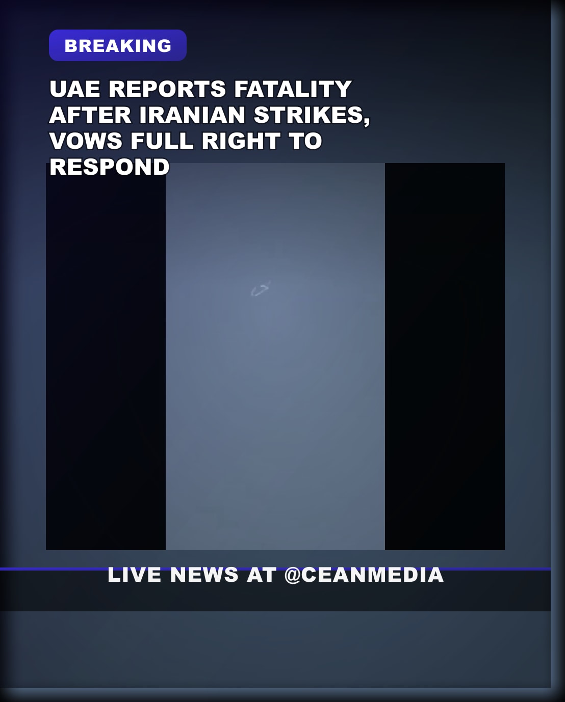 Illustrative photo for: UAE casualties Iranian strikes: Deaths Prompt UAE Response