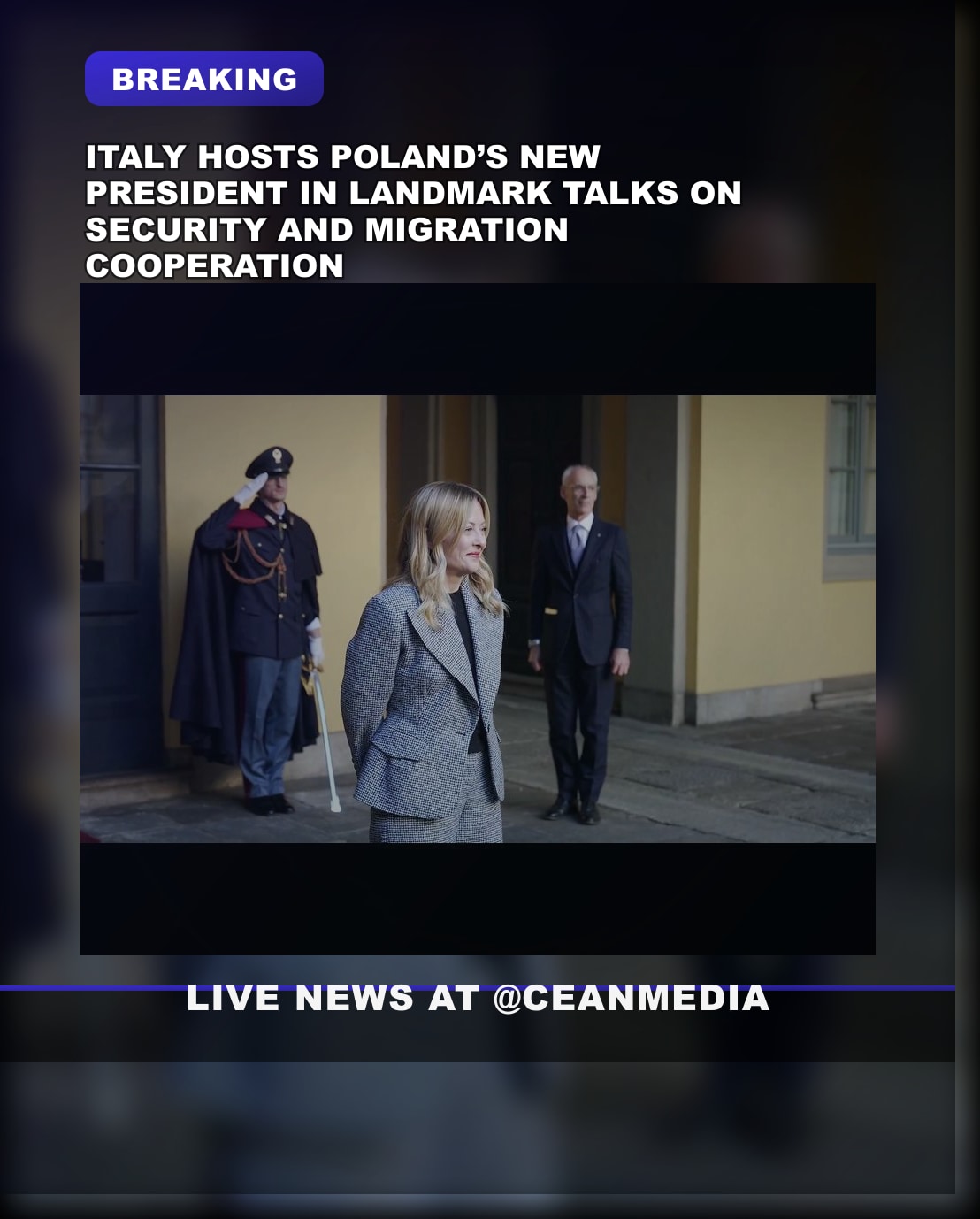Illustrative photo for: Italy Poland joint security cooperation deepens amid