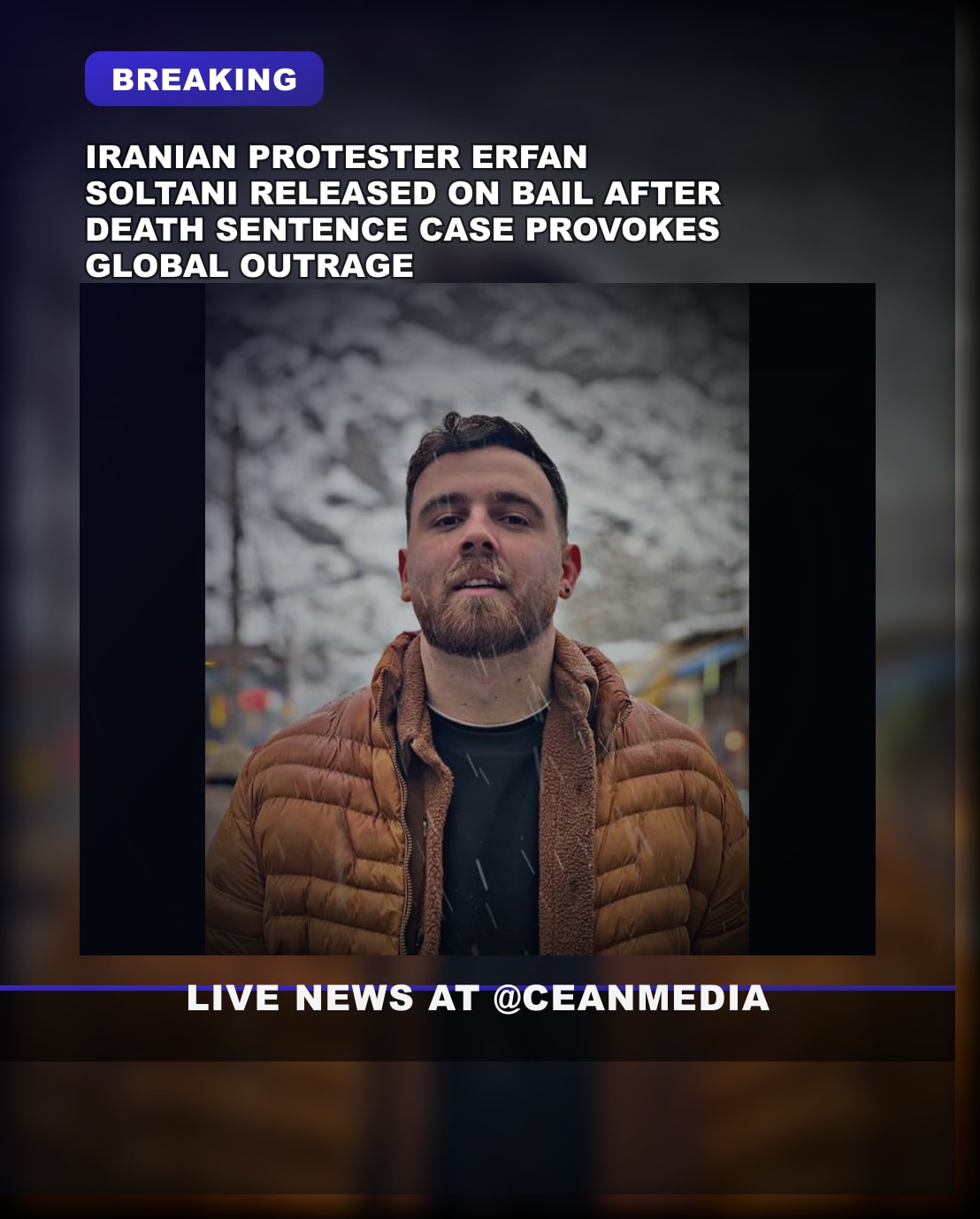 Illustrative photo for: Iranian protester released on bail after anti-regime