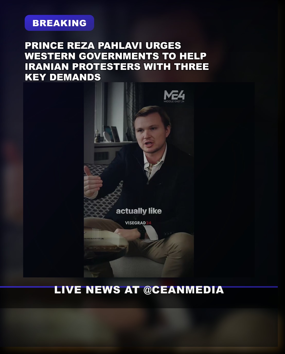 Illustrative photo for: Protect Iranian Protesters Support Urges Western Action on