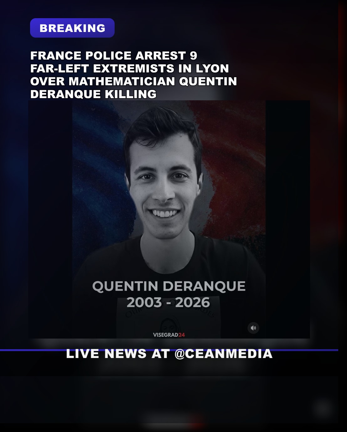 Illustrative photo for: France arrests 9 far-left extremism arrest Lyon over