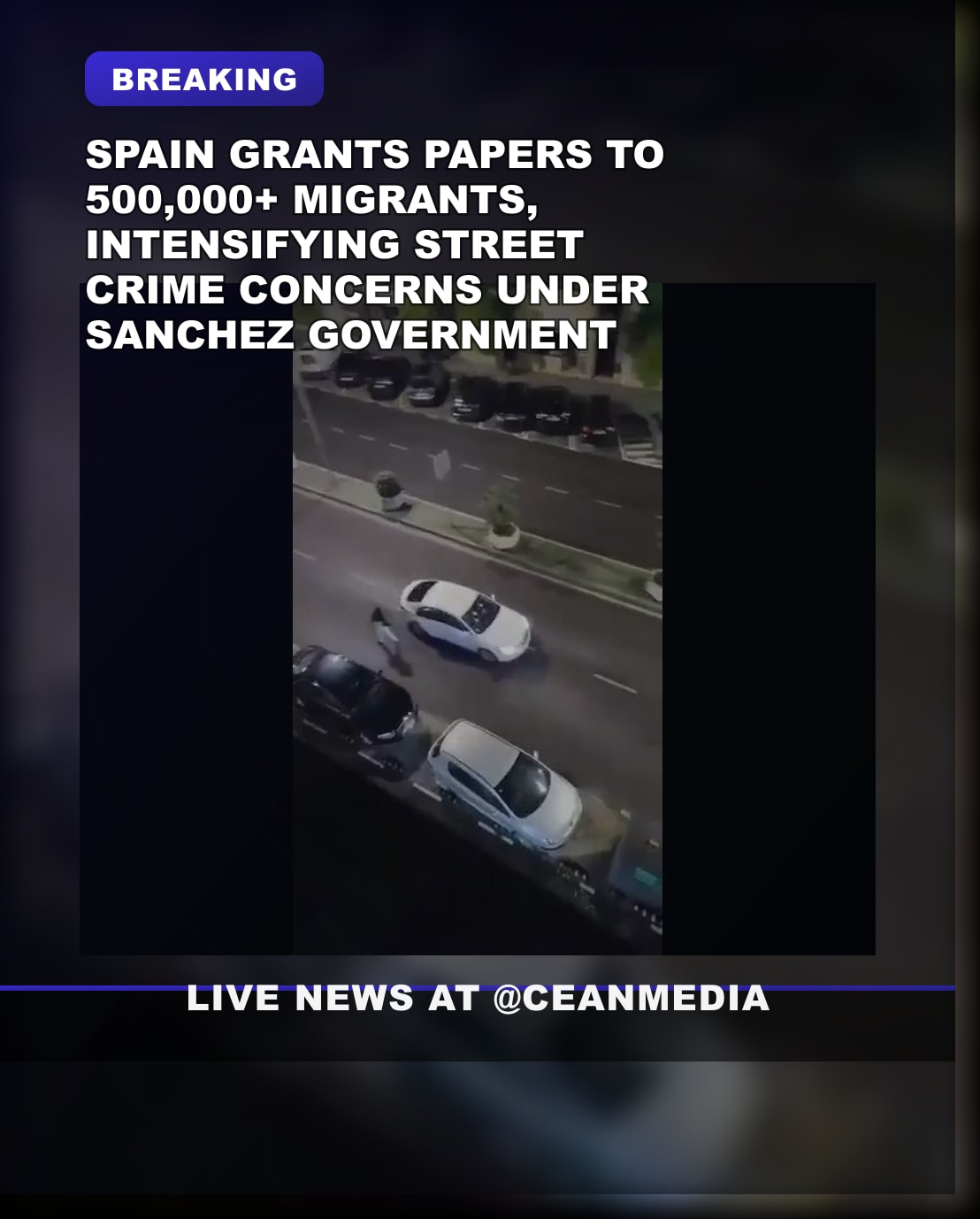 Illustrative photo for: Spain migrant crime: Far-Left Govt. Plans Residency for